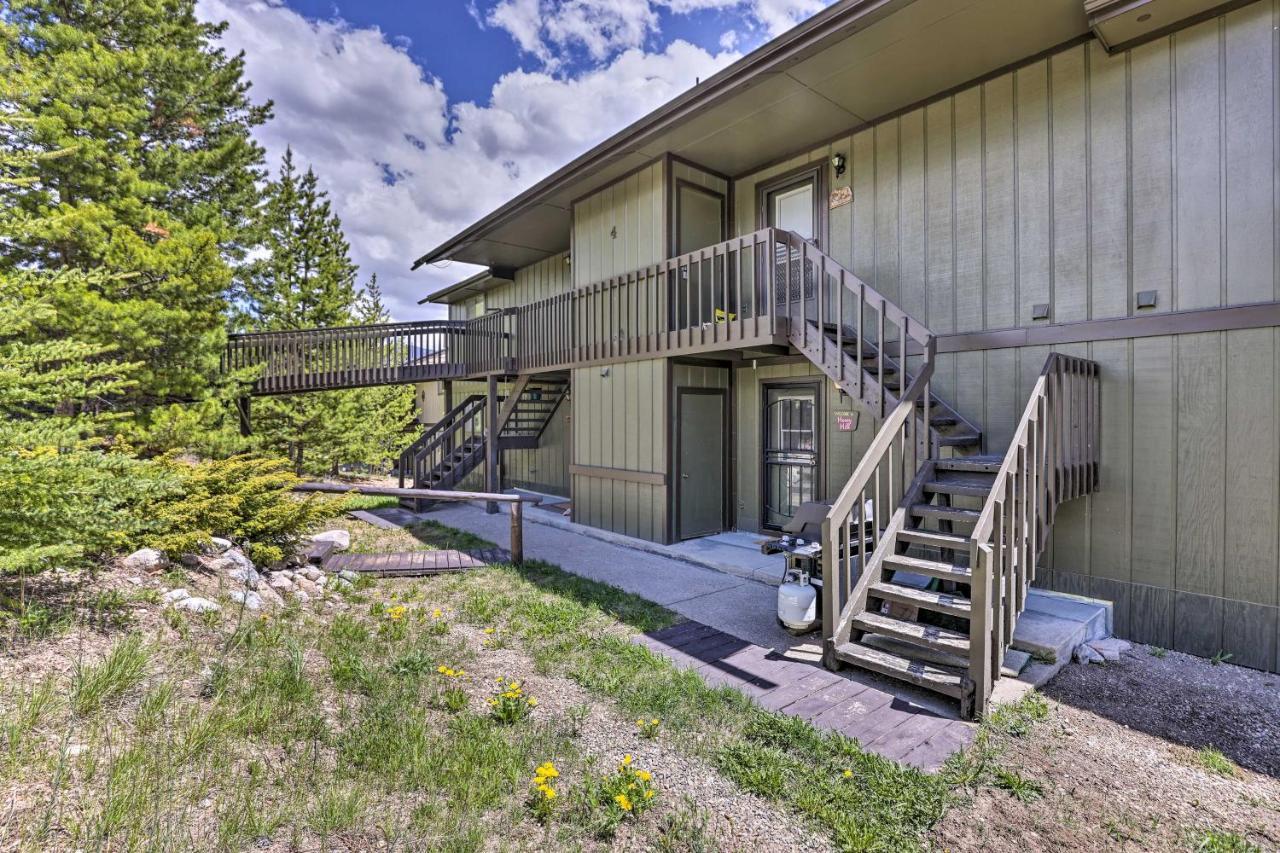 Grand Lake Condo With Mountain Views Walk To Lake! Eksteriør billede